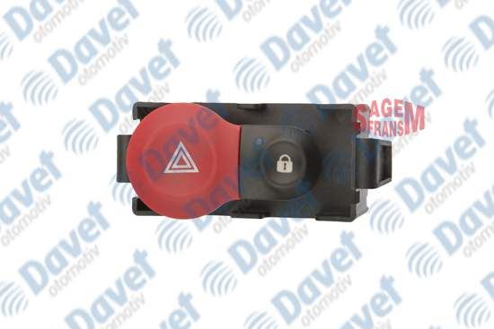 SAGEMFR 500766 Dortlu Flasor Dugmesi Clio Iii  ####